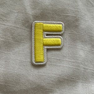 Stoney Clover Lane - Lemon Rolled Letter Patch - F